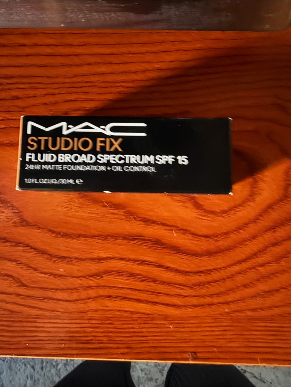 MAC Studio Fix Fluid Broad Spectrum SPF 15 - Black and White Packaging